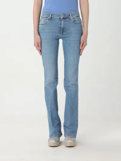 7 For All Mankind Jeans  Woman Colour Blue