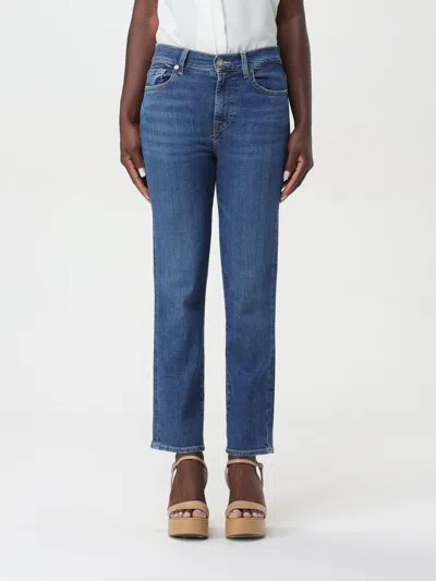 7 For All Mankind Jeans  Woman Color Blue