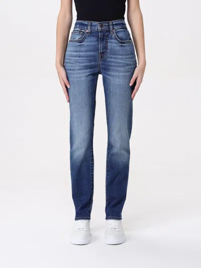 7 For All Mankind Jeans  Woman Color Denim
