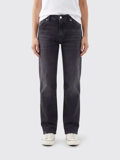 7 For All Mankind Jeans Woman  In Black