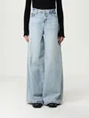 7 For All Mankind Jeans  Woman Color Denim In Blue