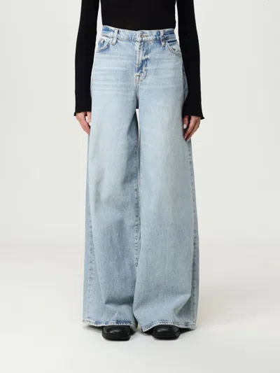 7 For All Mankind Jeans  Woman Color Denim In Blue