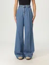 7 For All Mankind Jeans  Woman Color Denim In Blue