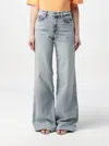 7 For All Mankind Jeans  Woman Color Gnawed Blue In Gnawed Blue