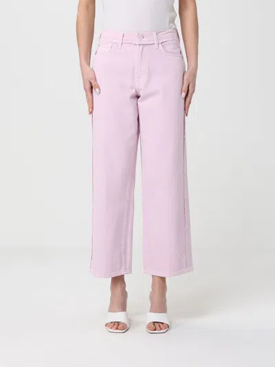 7 For All Mankind Jeans Woman  In Pink