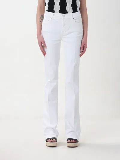 7 For All Mankind 牛仔裤  女士 颜色 白色 In White