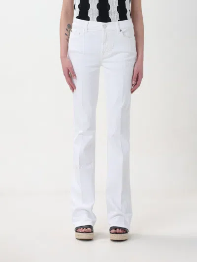 7 For All Mankind Jeans  Woman Color White