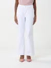 7 FOR ALL MANKIND JEANS 7 FOR ALL MANKIND WOMAN COLOR WHITE,G61559001