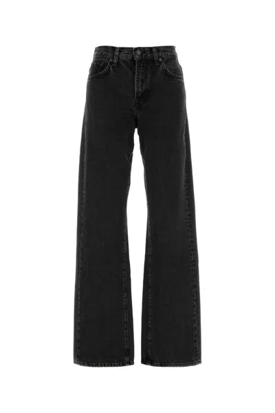 7 For All Mankind Black Denim Tess Jeans