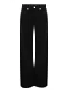 7 For All Mankind Lisha Womens High Rise Flocked Bootcut Jeans In Black