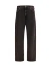 7 For All Mankind Twisted Modern Straight Jeans In Brown