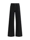 7 For All Mankind Black Stretch Denim Jeans In Black