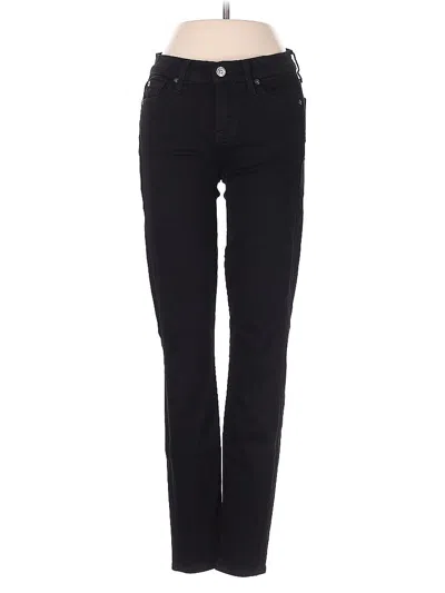 Pre-owned 7 For All Mankind Jeans In Black