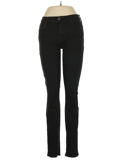 Pre-owned 7 For All Mankind Jeans In Black