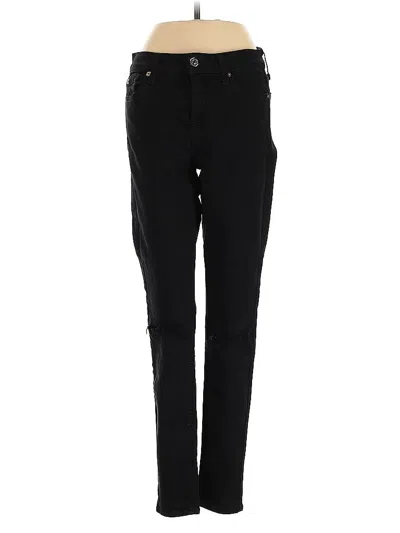 Pre-owned 7 For All Mankind Jeans In Black