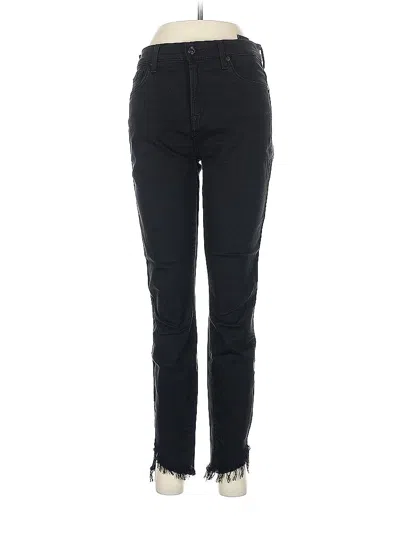 Pre-owned 7 For All Mankind Jeans In Black