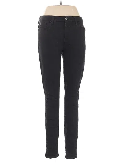 Pre-owned 7 For All Mankind Jeans In Black