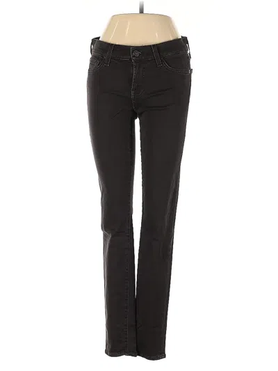 Pre-owned 7 For All Mankind Jeans In Black