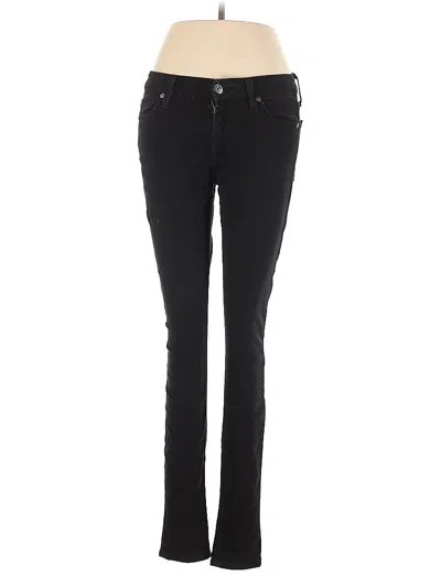 Pre-owned 7 For All Mankind Jeans In Black