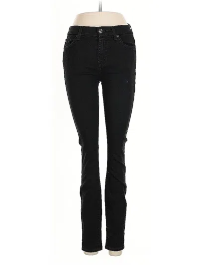Pre-owned 7 For All Mankind Jeans In Black