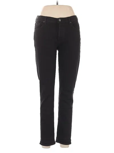 Pre-owned 7 For All Mankind Jeans In Black