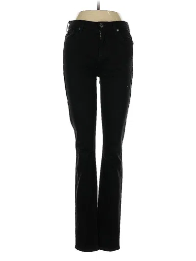 Pre-owned 7 For All Mankind Jeans In Black