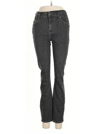 Pre-owned 7 For All Mankind Jeans In Black