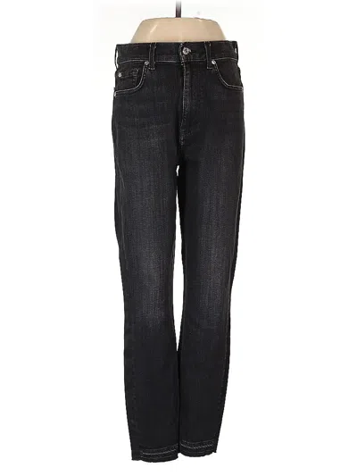 Pre-owned 7 For All Mankind Jeans In Black