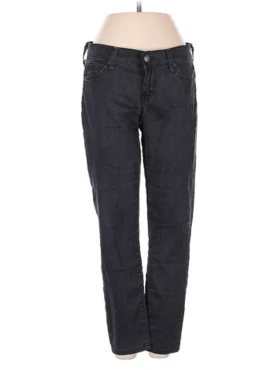 Pre-owned 7 For All Mankind Jeans In Black