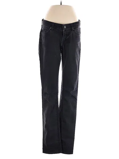 Pre-owned 7 For All Mankind Jeans In Black