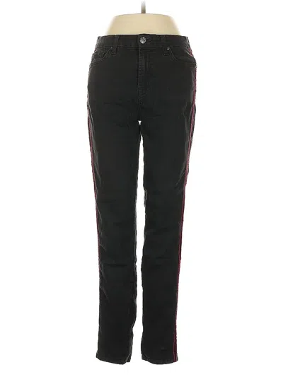Pre-owned 7 For All Mankind Jeans In Black