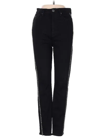 Pre-owned 7 For All Mankind Jeans In Black