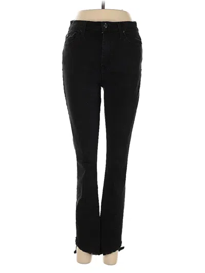 Pre-owned 7 For All Mankind Jeans In Black
