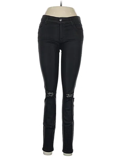 Pre-owned 7 For All Mankind Jeans In Black
