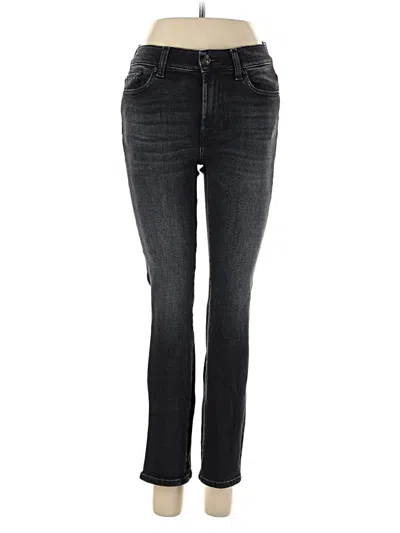 Pre-owned 7 For All Mankind Jeans In Black