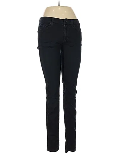 Pre-owned 7 For All Mankind Jeans In Black
