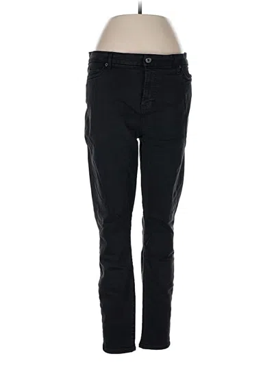 Pre-owned 7 For All Mankind Jeans In Black