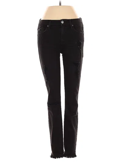 Pre-owned 7 For All Mankind Jeans In Black