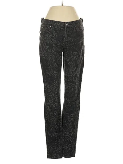 Pre-owned 7 For All Mankind Jeans In Black