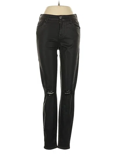Pre-owned 7 For All Mankind Jeans In Black