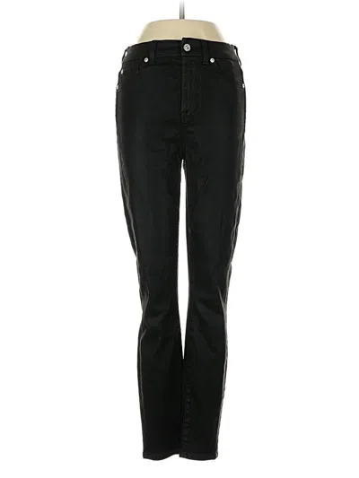 Pre-owned 7 For All Mankind Jeans In Black