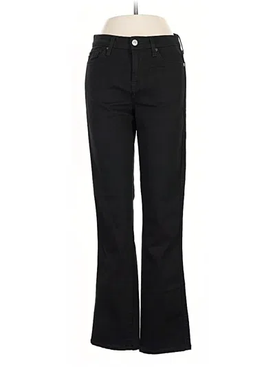 Pre-owned 7 For All Mankind Jeans In Black
