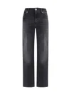 7 For All Mankind Jeans In Black