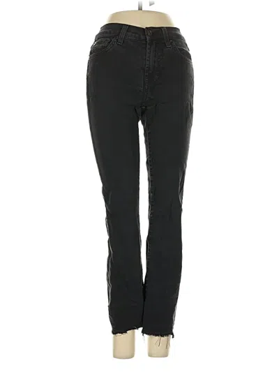 Pre-owned 7 For All Mankind Jeans In Black