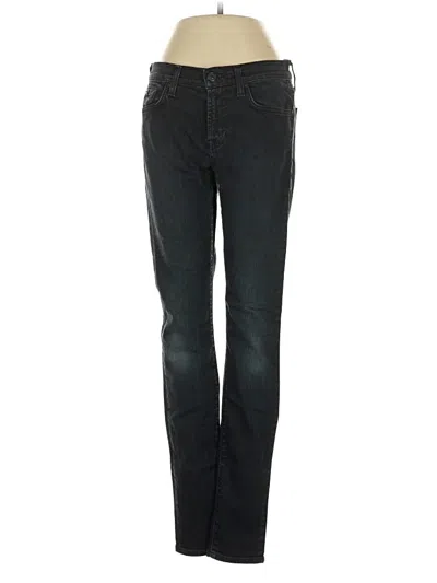 Pre-owned 7 For All Mankind Jeans In Black