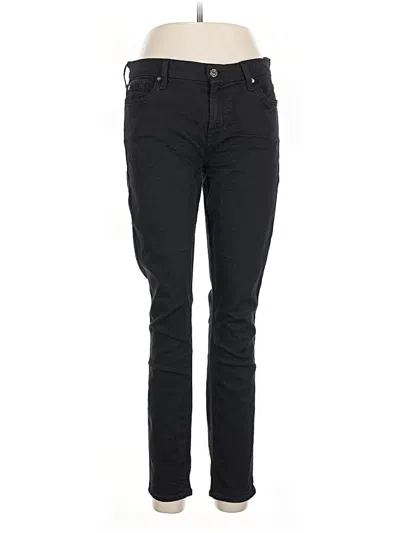 Pre-owned 7 For All Mankind Jeans In Black