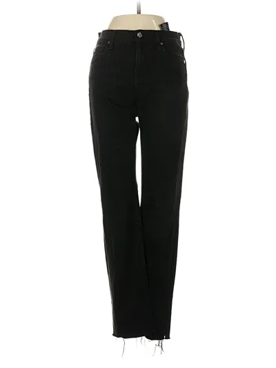 Pre-owned 7 For All Mankind Jeans In Black