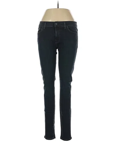 Pre-owned 7 For All Mankind Jeans In Black