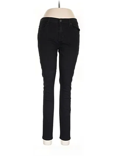 Pre-owned 7 For All Mankind Jeans In Black