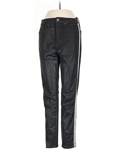 Pre-owned 7 For All Mankind Jeans In Black